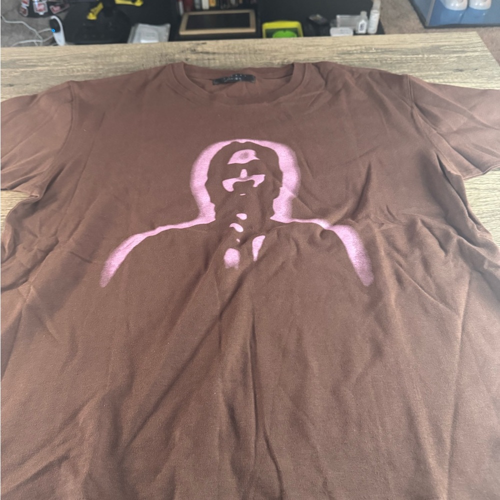 Spyder Brown and Pink Graphic Tee